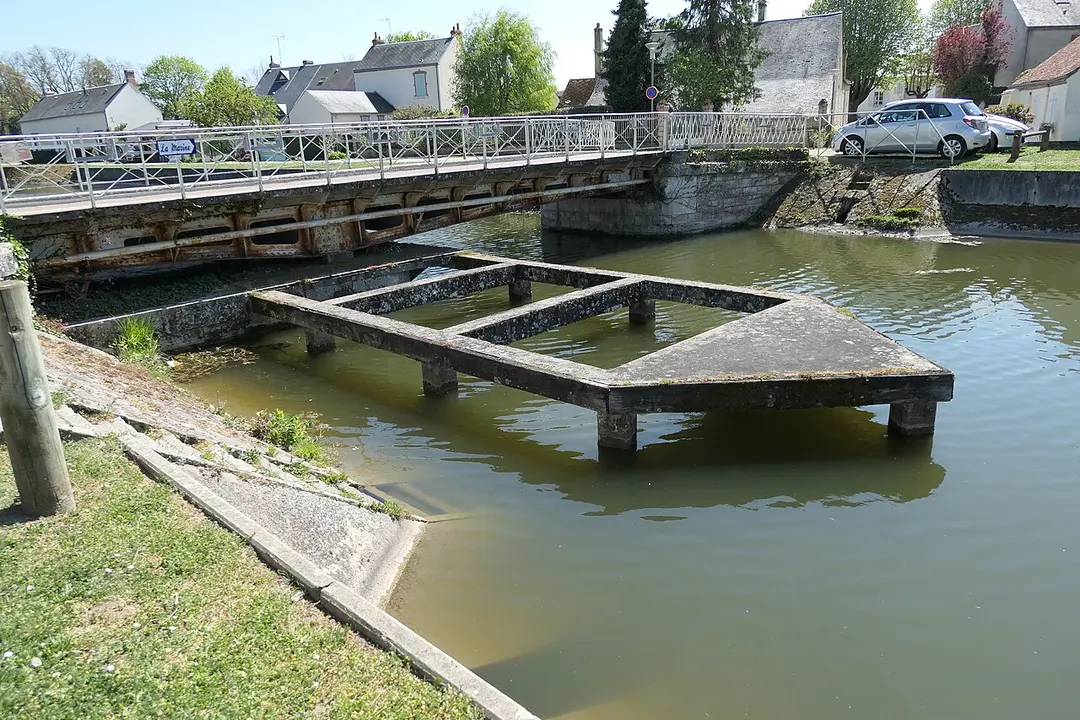 pont tournant de Combleux