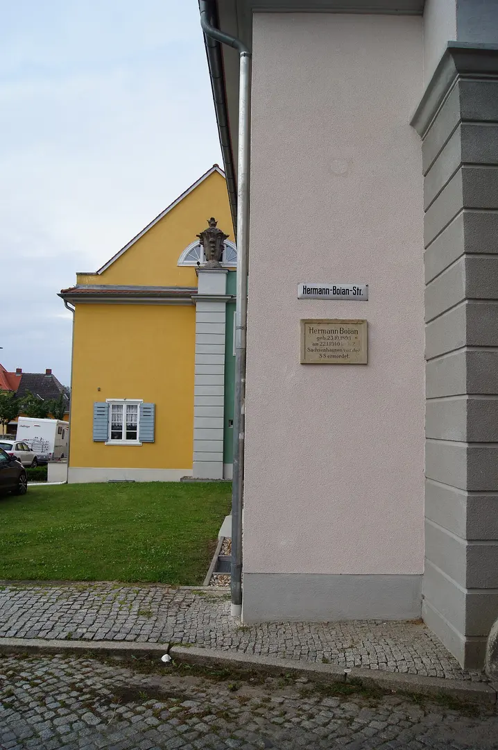 Gedenktafel für Hermann Boian