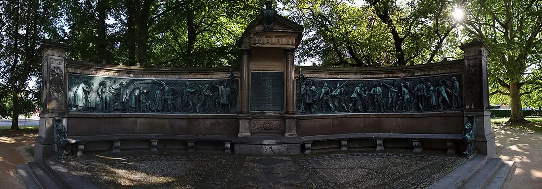 Kieler Kriegerdenkmal 1870/71