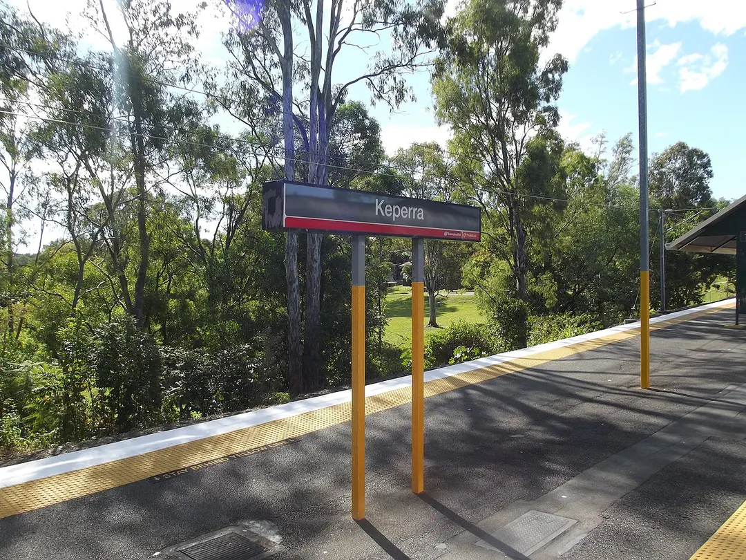 Keperra railway station