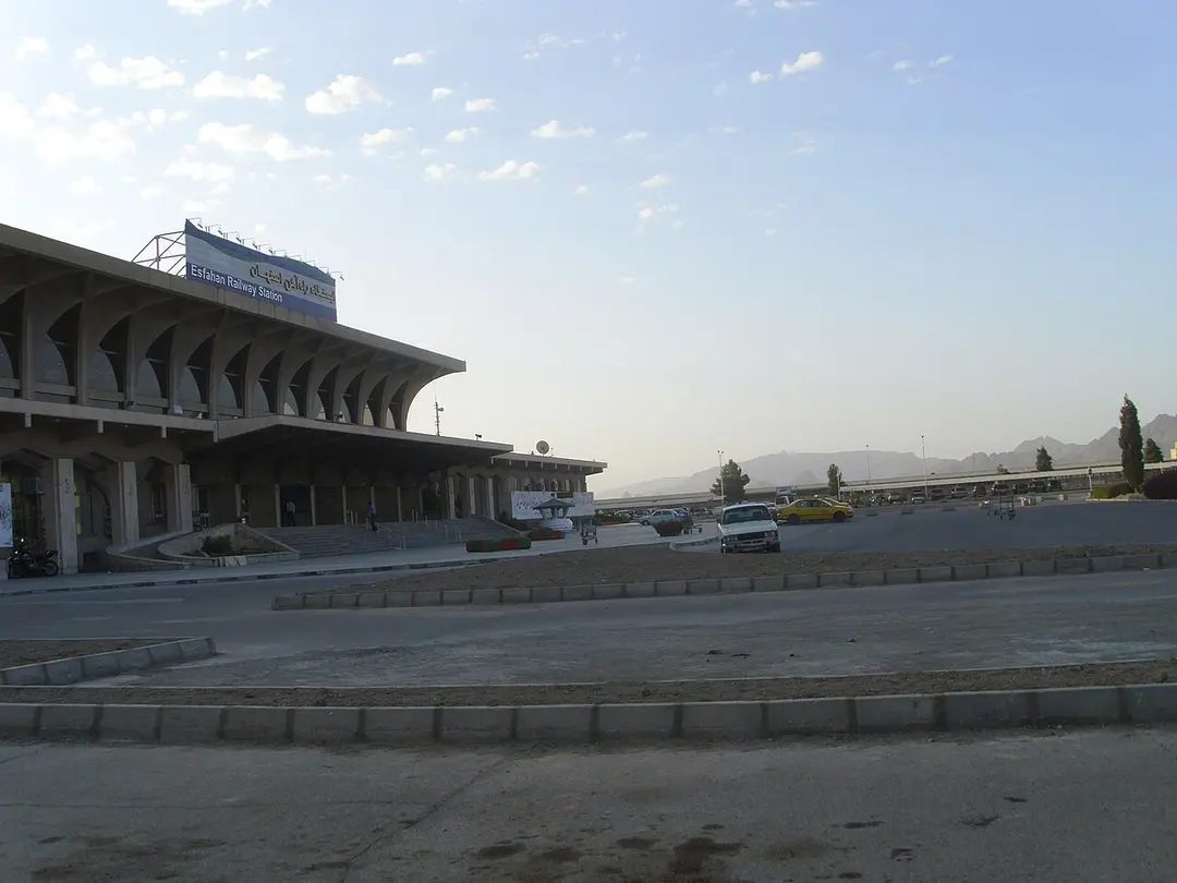 Isfahan Bahnhof
