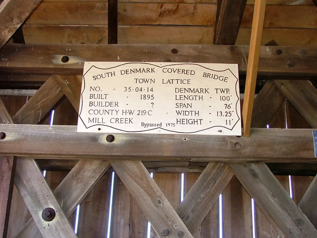South Denmark Road Covered Bridge