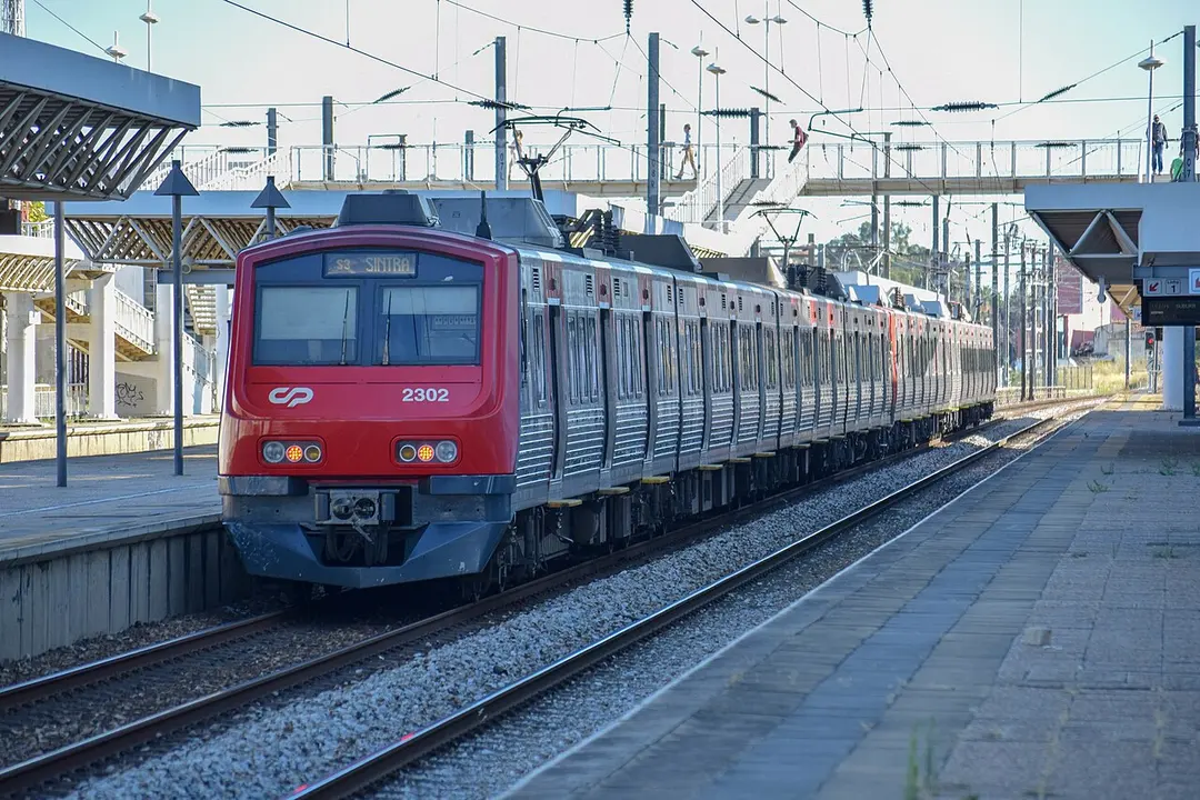 Bahnhof Lissabon Braço de Prata