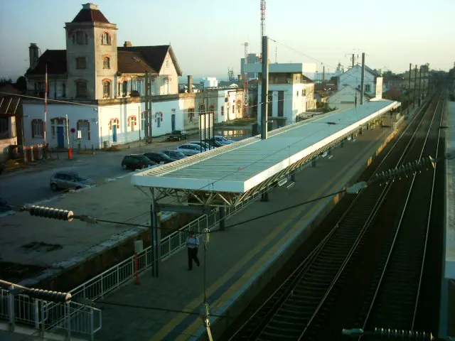 Bahnhof Lissabon Braço de Prata