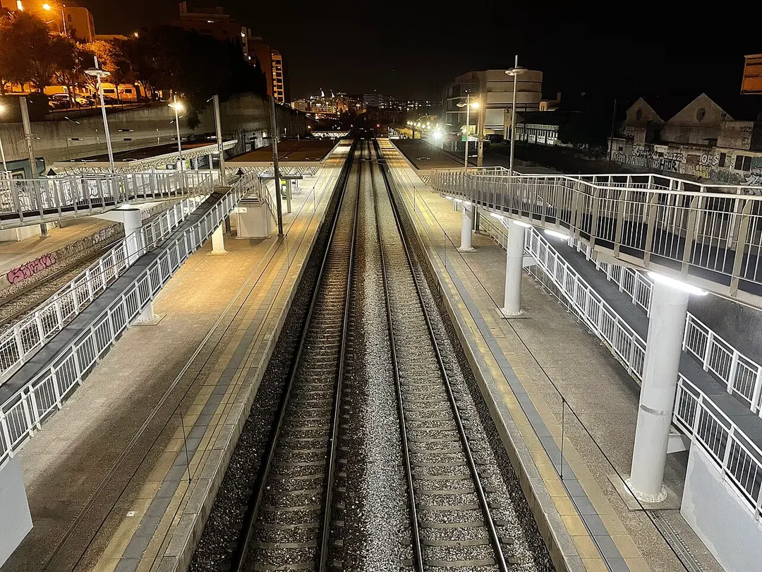 Bahnhof Lissabon Braço de Prata