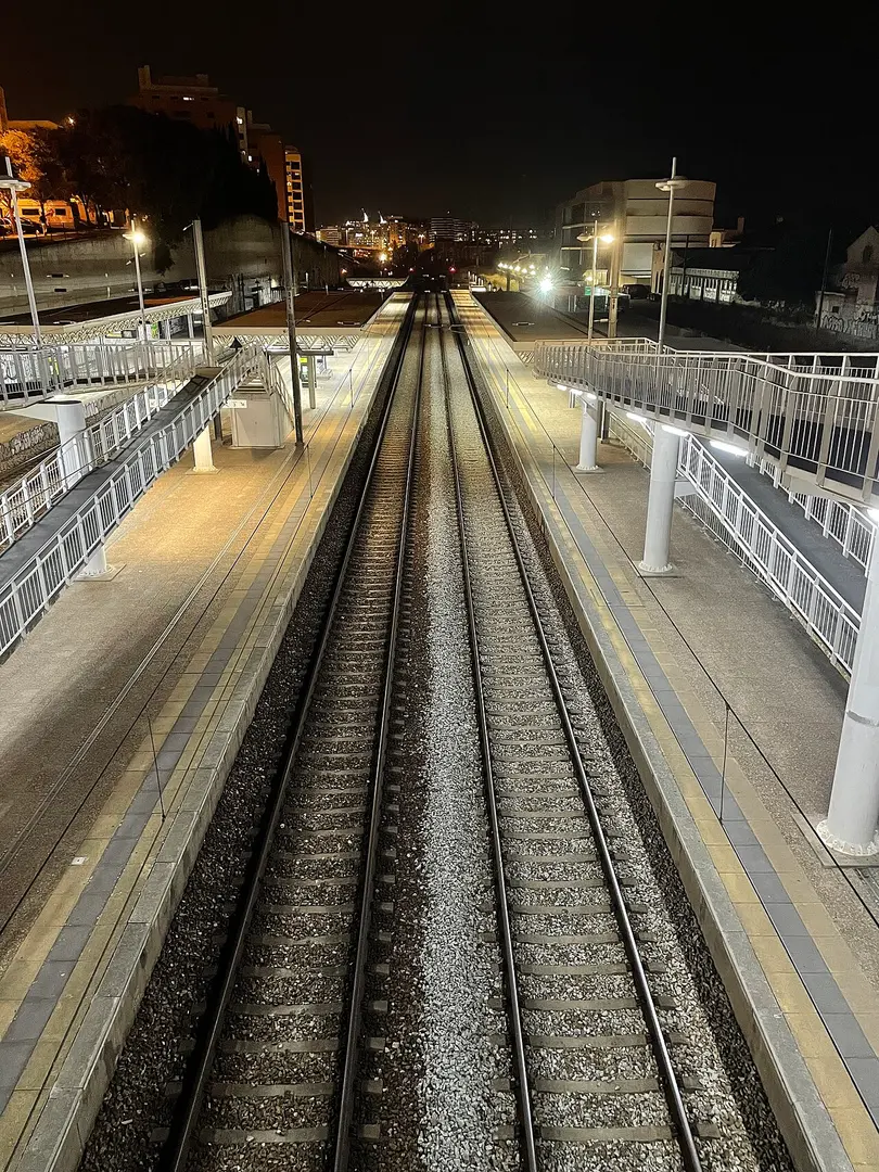 Bahnhof Lissabon Braço de Prata