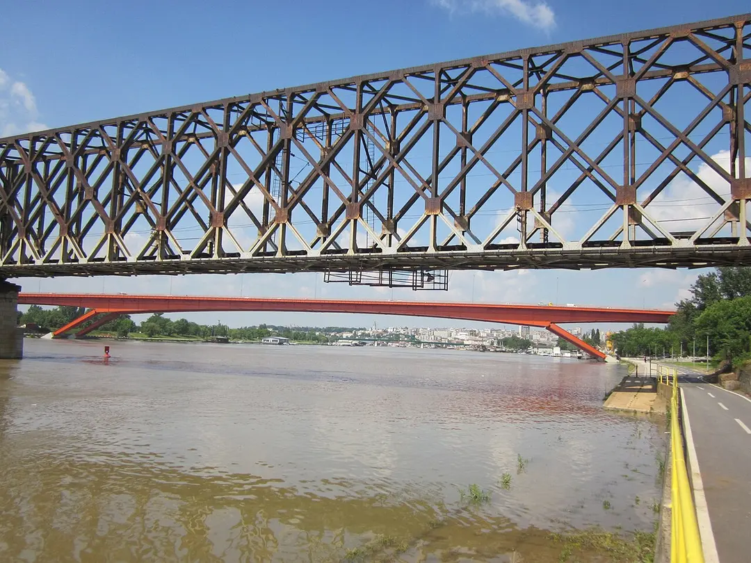 Alte Belgrader Eisenbahnbrücke