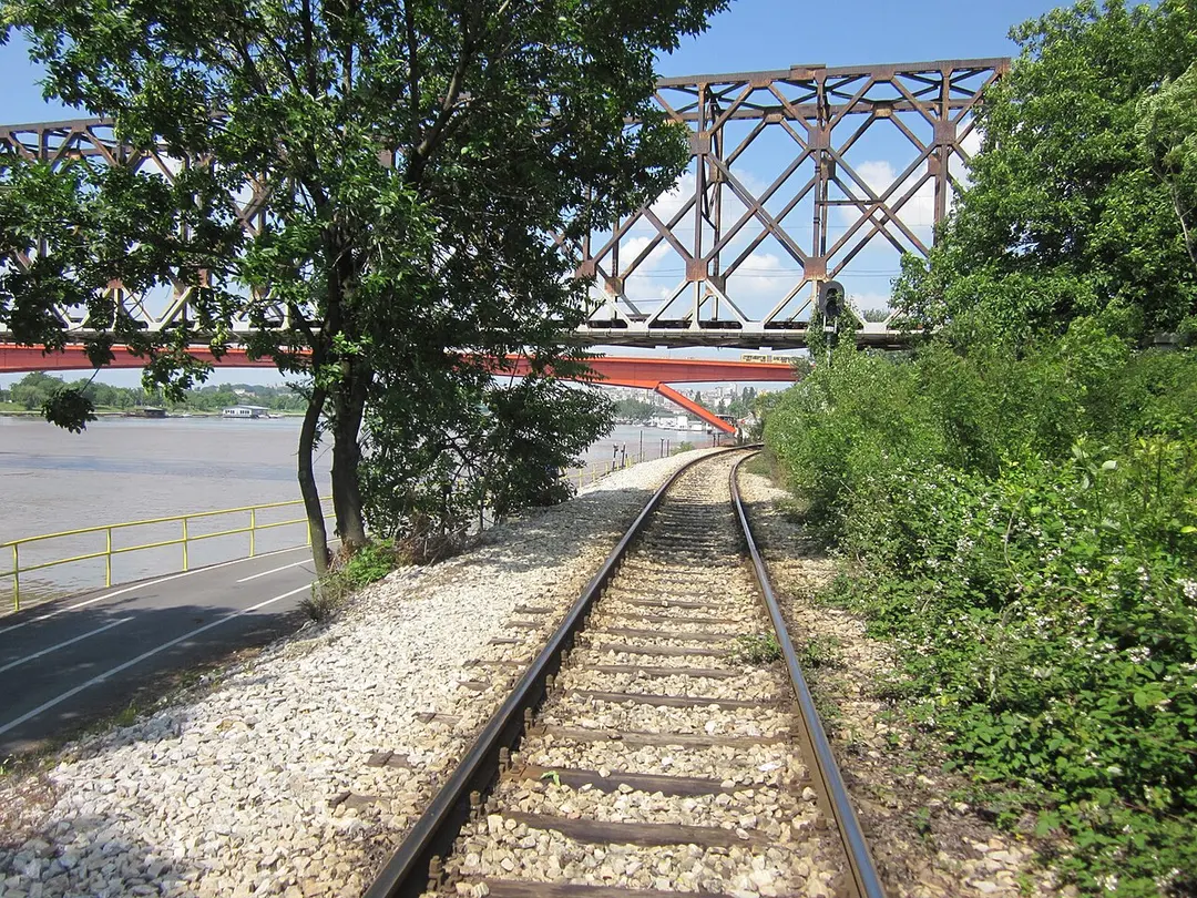 Alte Belgrader Eisenbahnbrücke