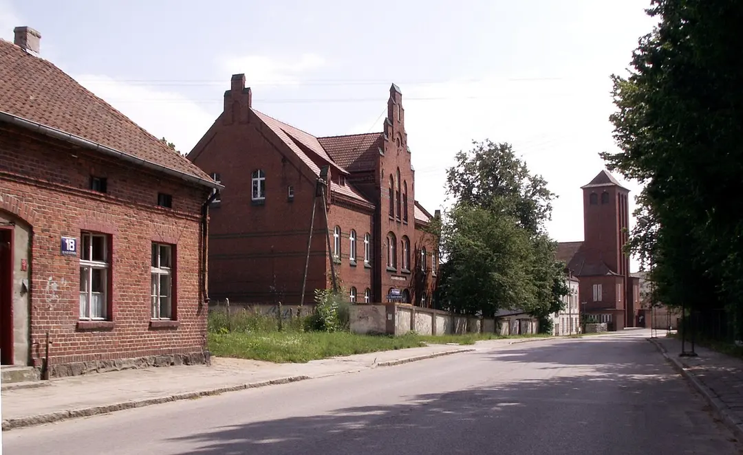 Holy Cross church in Węgorzewo
