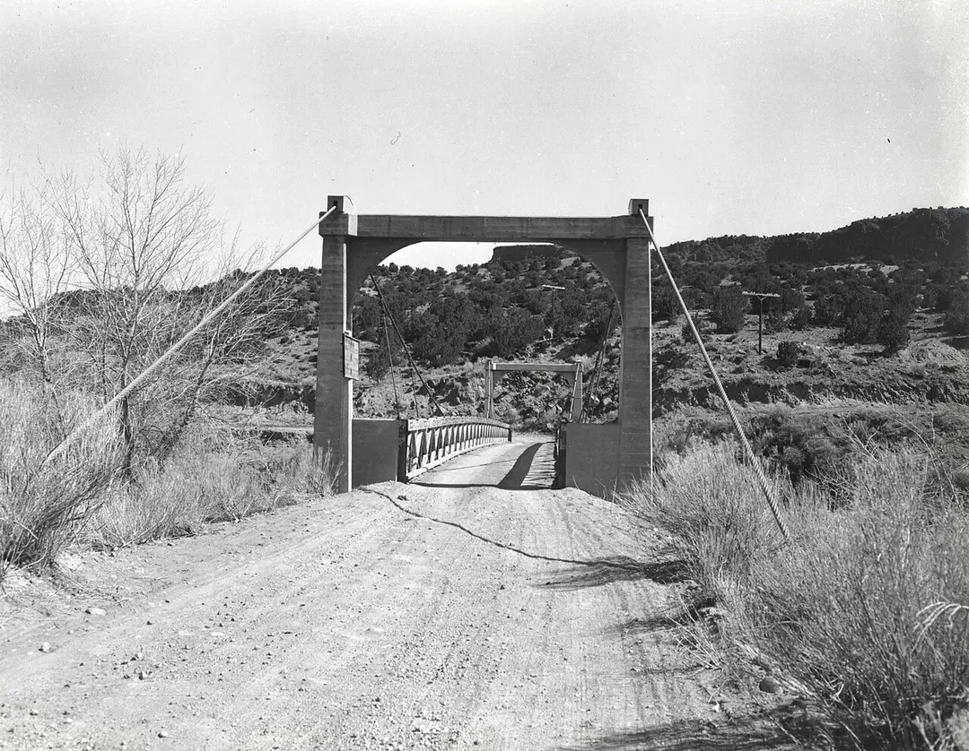 Otowi Suspension Bridge