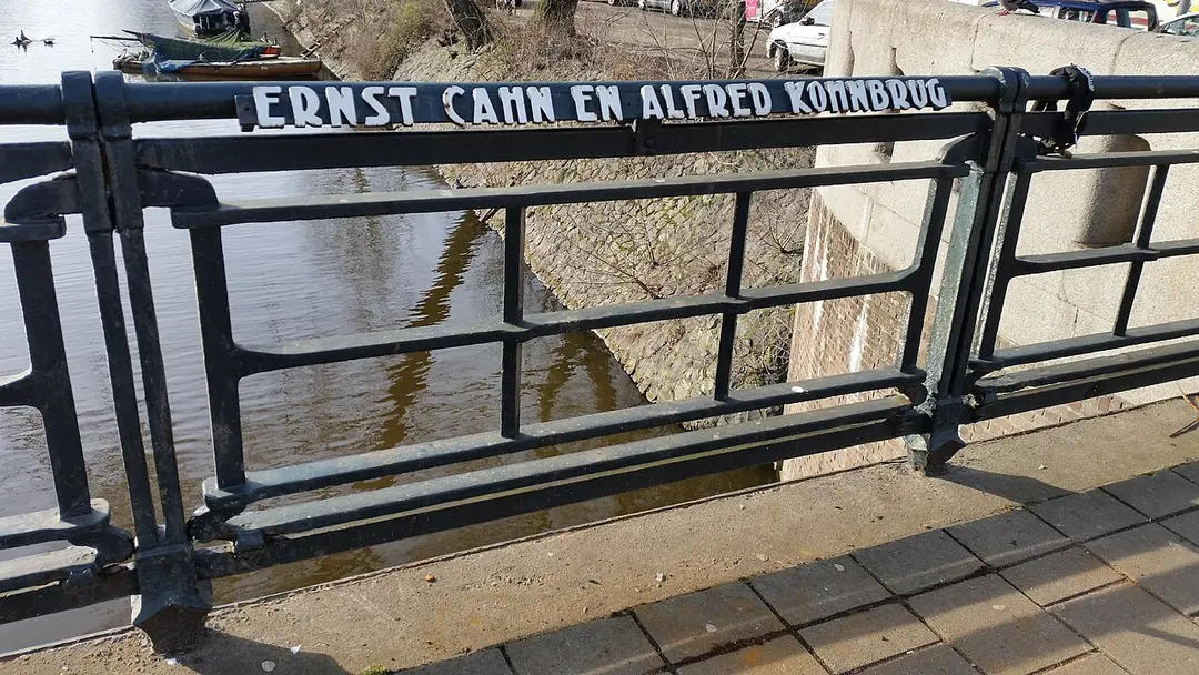 Ernst Cahn en Alfred Kohnbrug