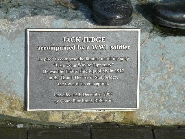 Blue Plaque: Jack Judge