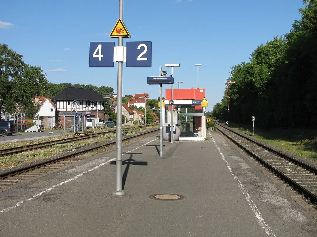 Bahnhof Scherfede