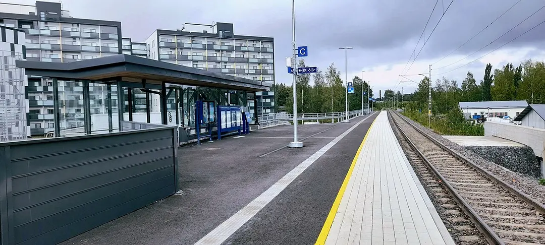 Tesoma railway station