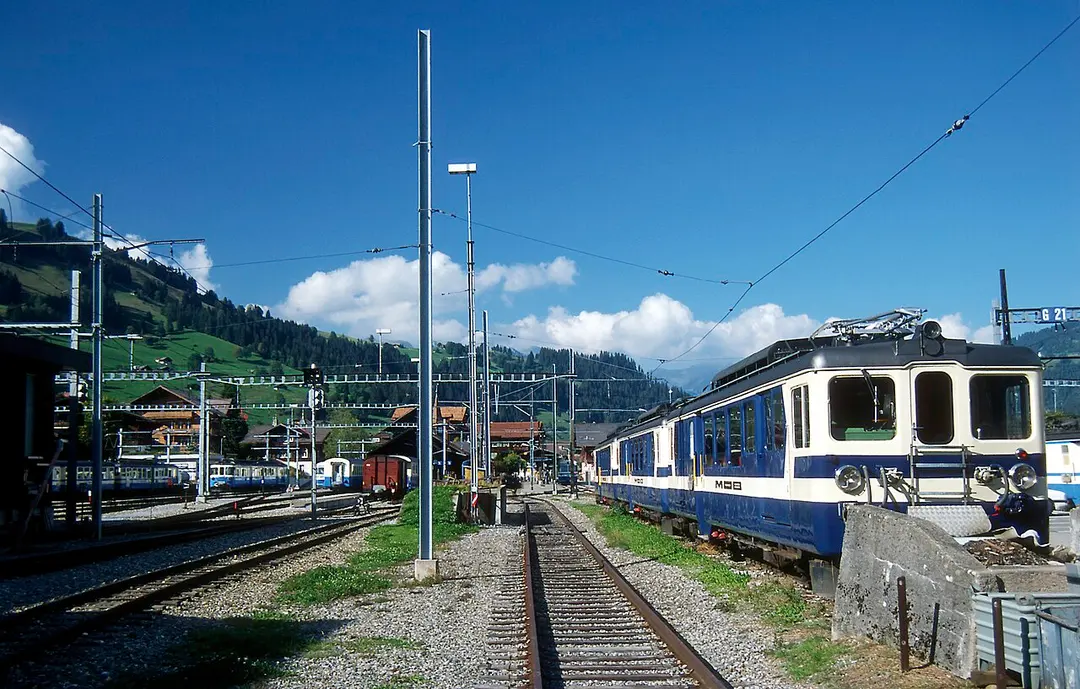 Zweisimmen railway station