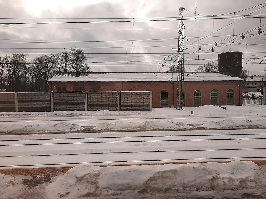 Lentvaris train station