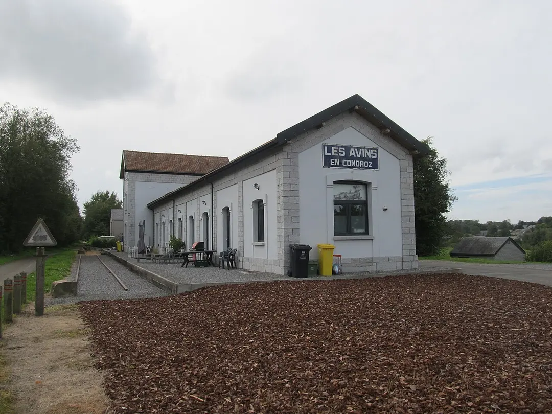 Avins railway station