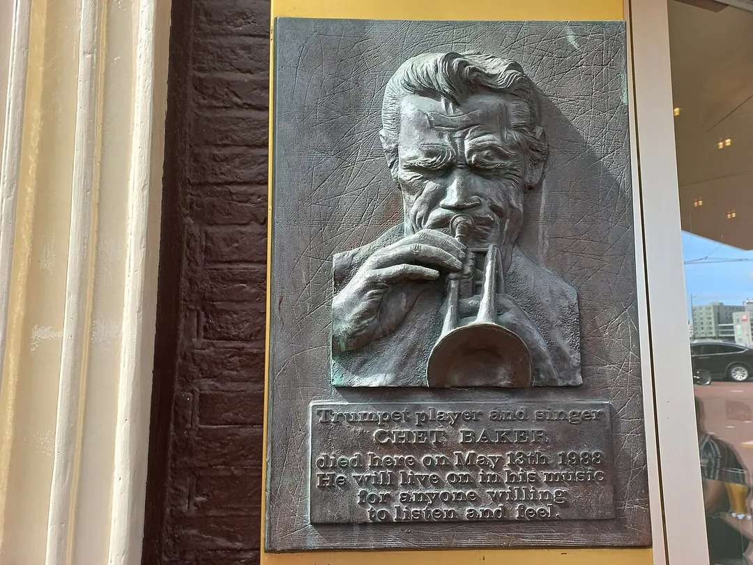 Plaquette Chet Baker