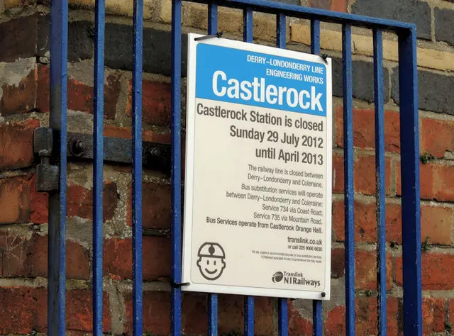 Castlerock railway station