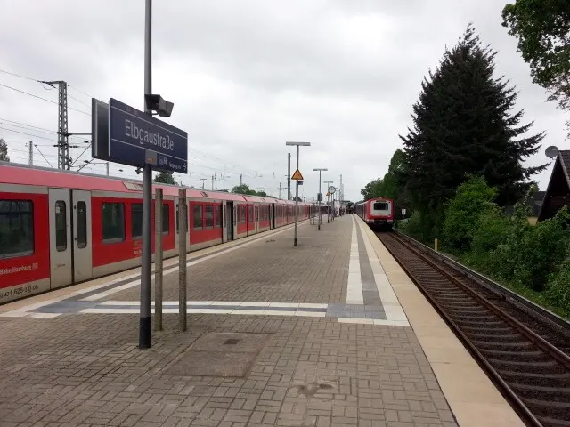 Bahnhof Hamburg Elbgaustraße