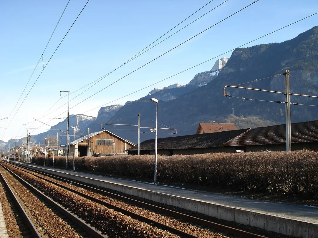Bahnhof Sallanches - Combloux - Megève