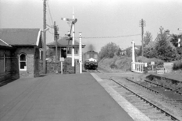 Cullybackey railway station