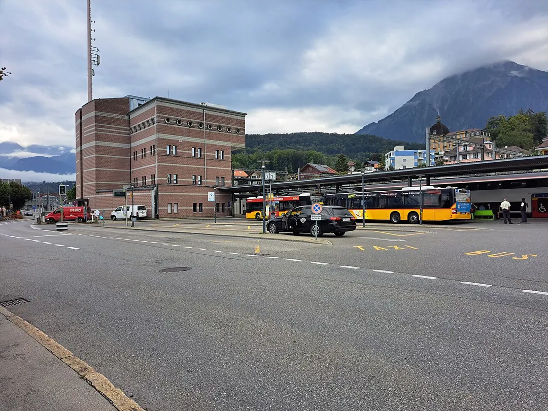 Spiez railway station