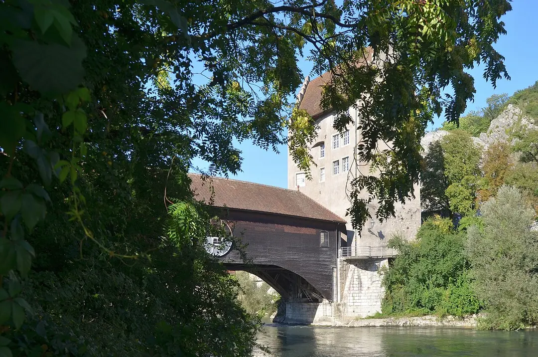 Holzbrücke