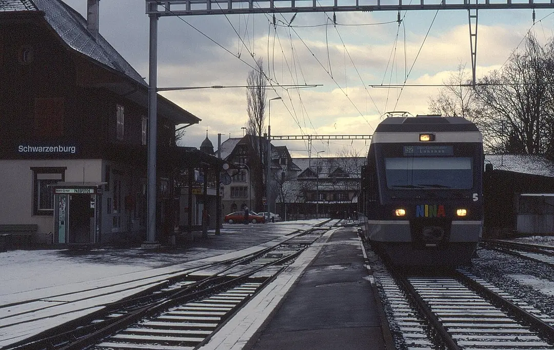 Bahnhof Schwarzenburg