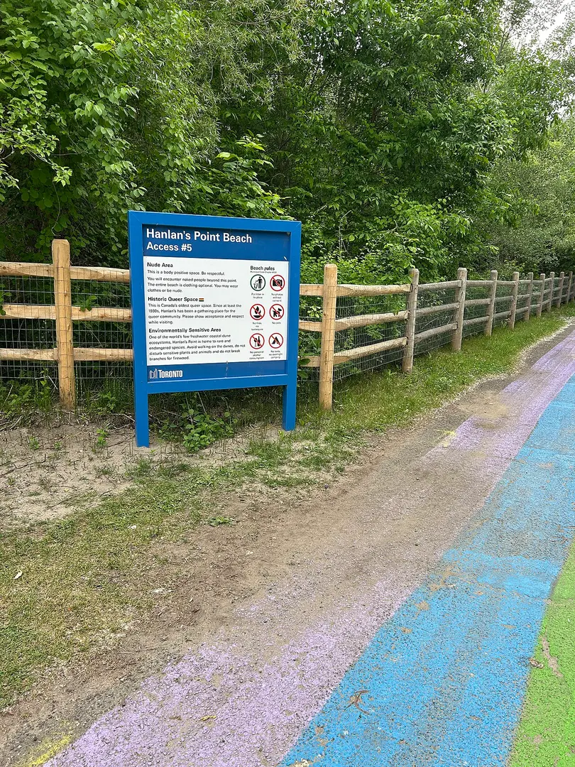 Hanlan's Point Nude Beach