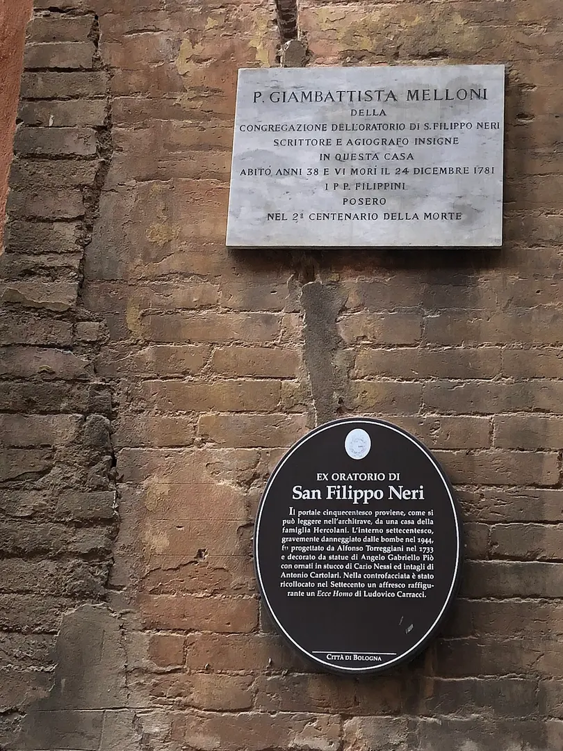 oratory of San Filippo Neri, Bologna