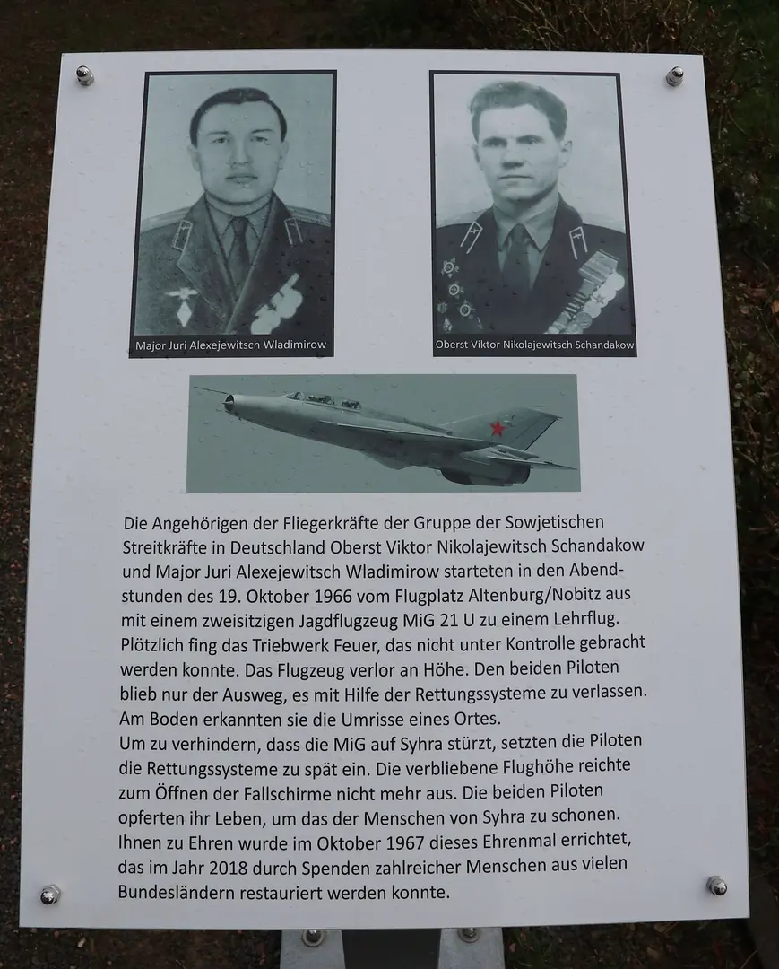 Fliegerdenkmal Syhra
