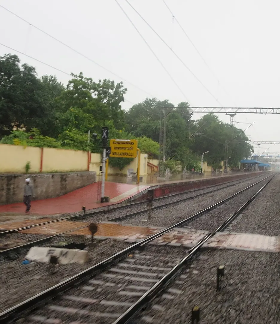 Bellampally railway station