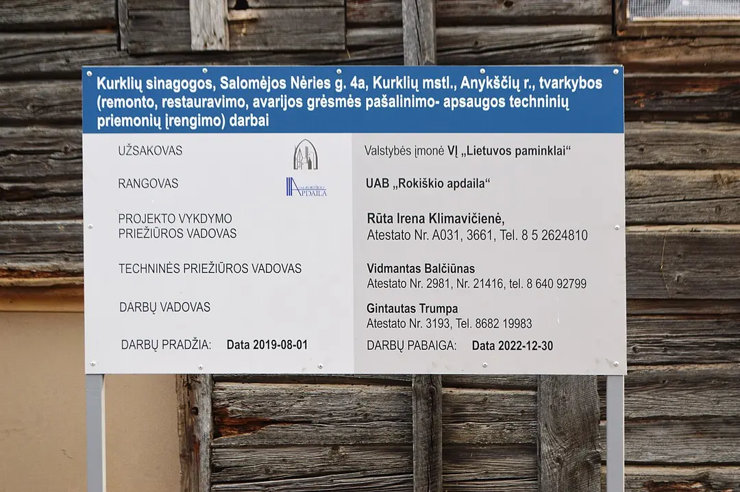 Synagoge (Kurkliai)