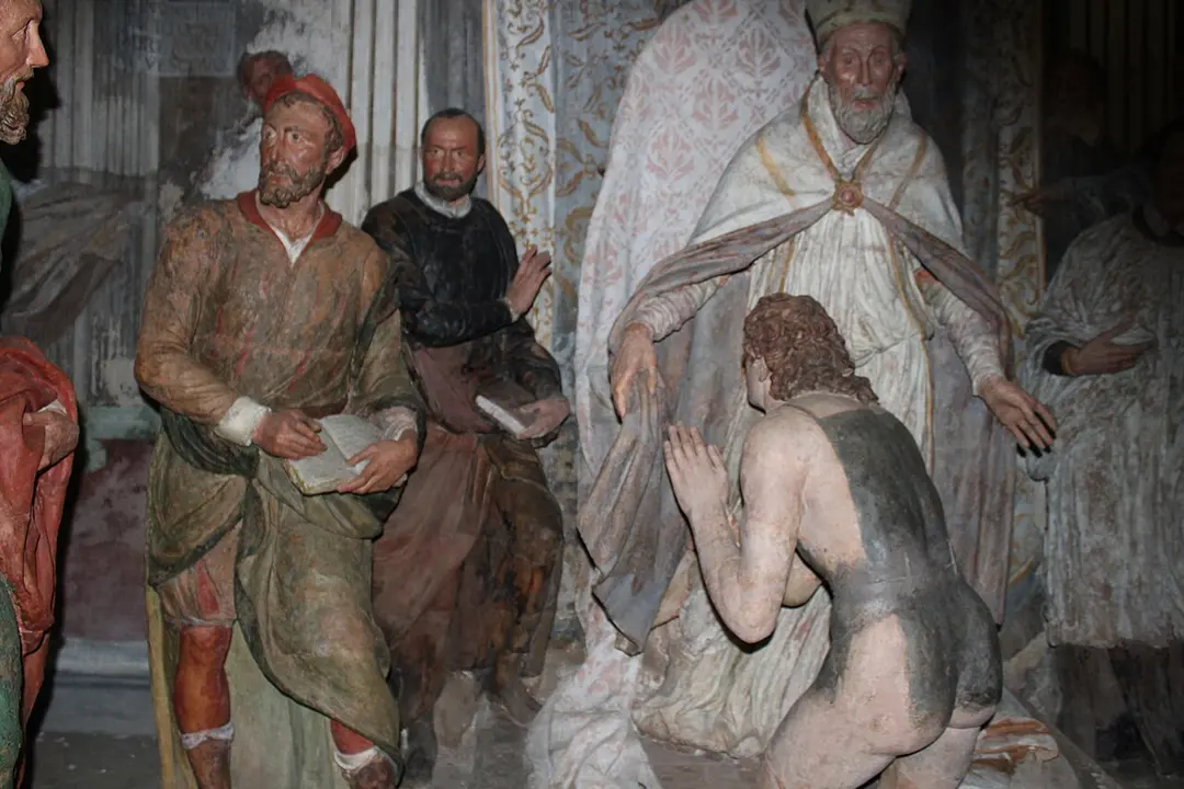 Chapel III - Renunciation of Saint Francis to material goods