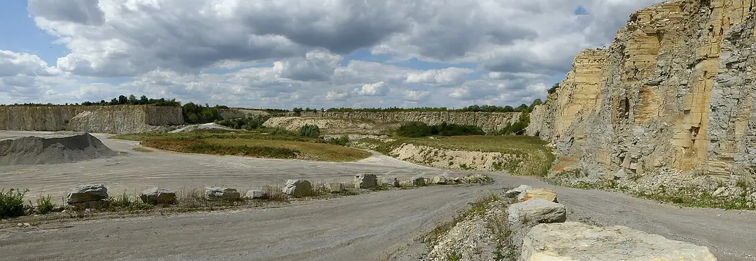 Steinbruch Straken südöstlich Erwitte