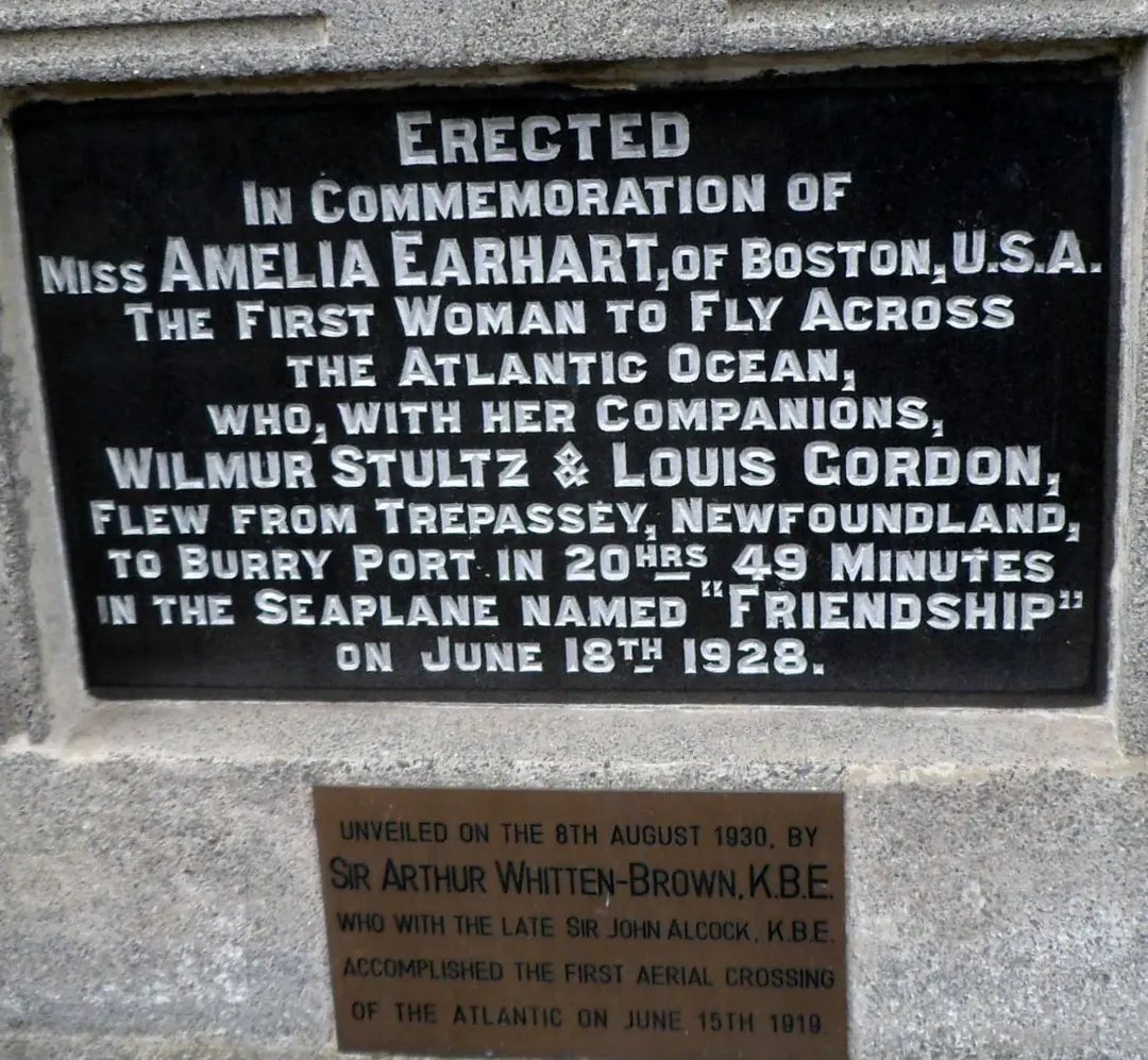 Amelia Earhart Monument