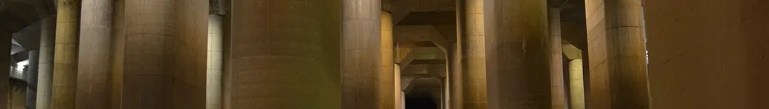 Metropolitan area outer underground discharge channel facility
