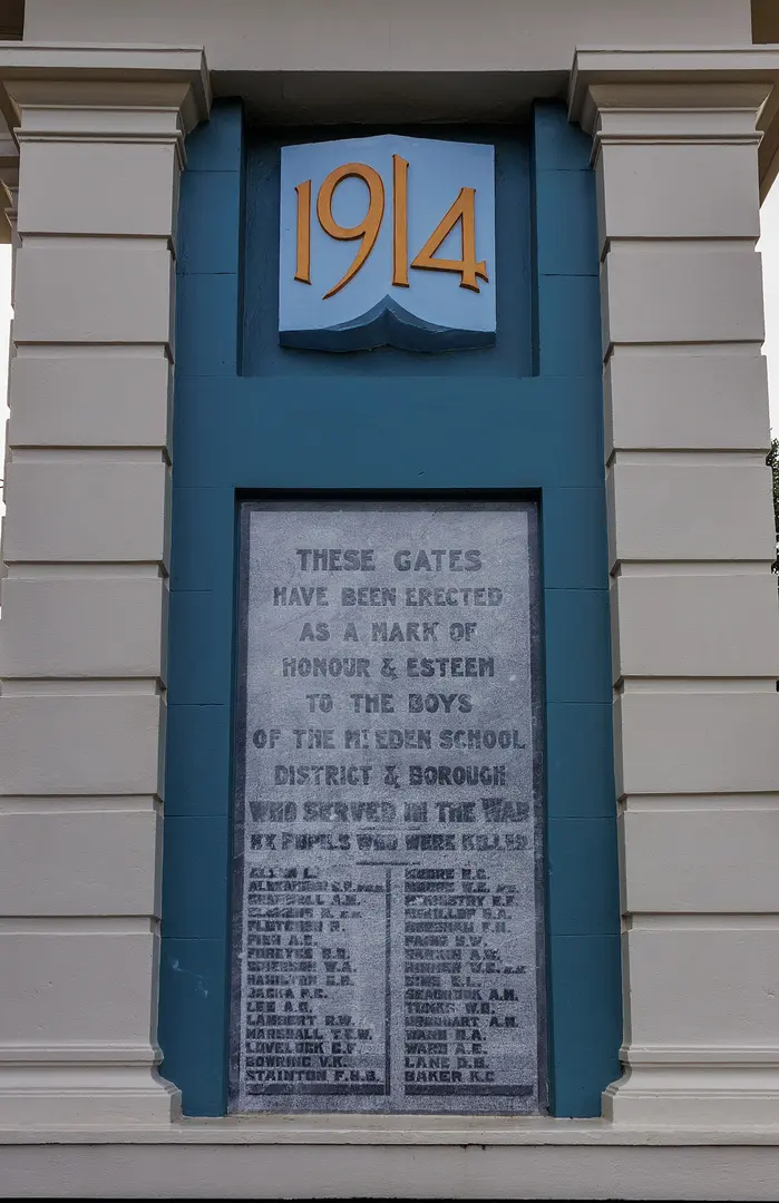 Mount Eden WWI memorial