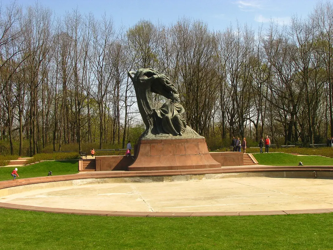 Chopin-Denkmal in Warschau