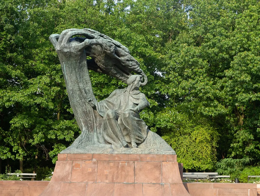 Chopin-Denkmal in Warschau