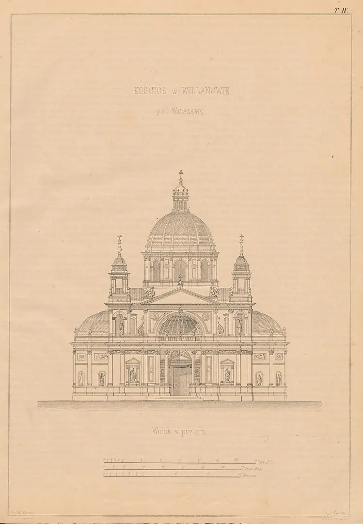 Saint Anne church in Warsaw-Wilanów