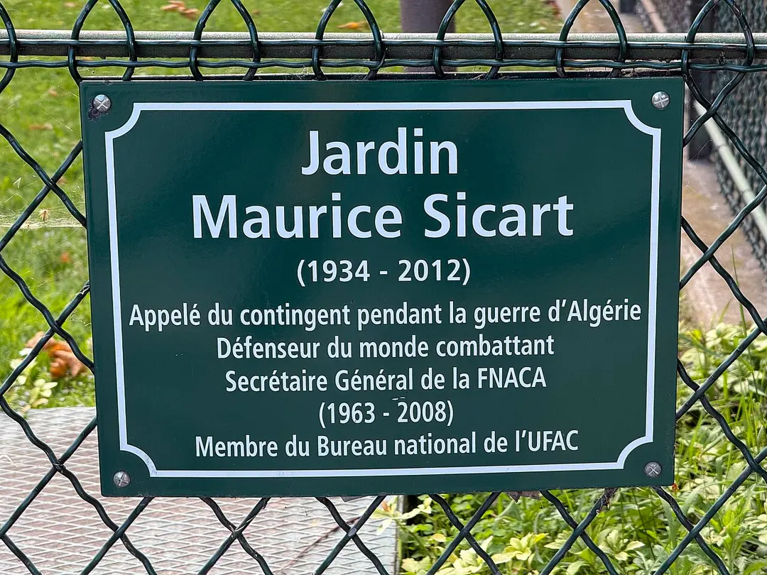 Jardin Maurice Sicart