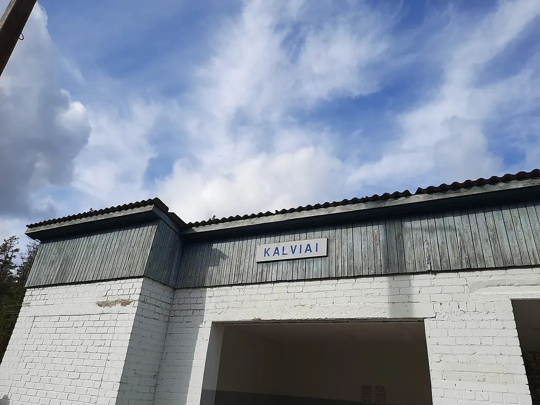 Kalviai train station