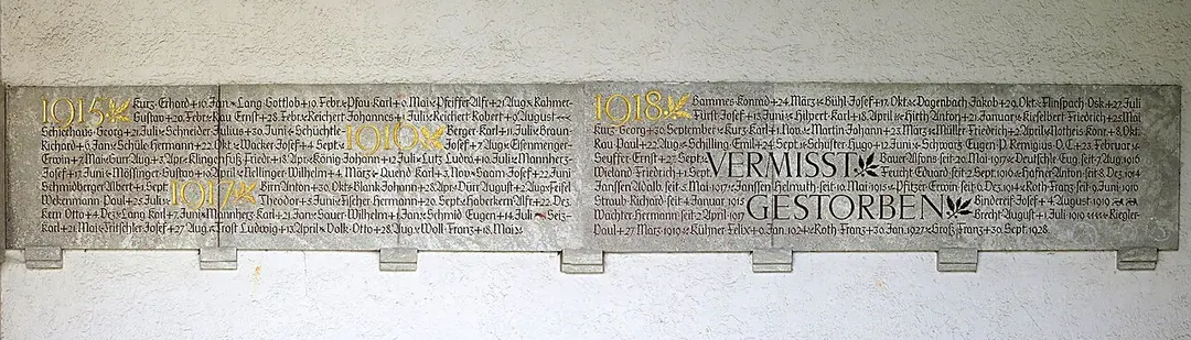 Kriegerdenkmal