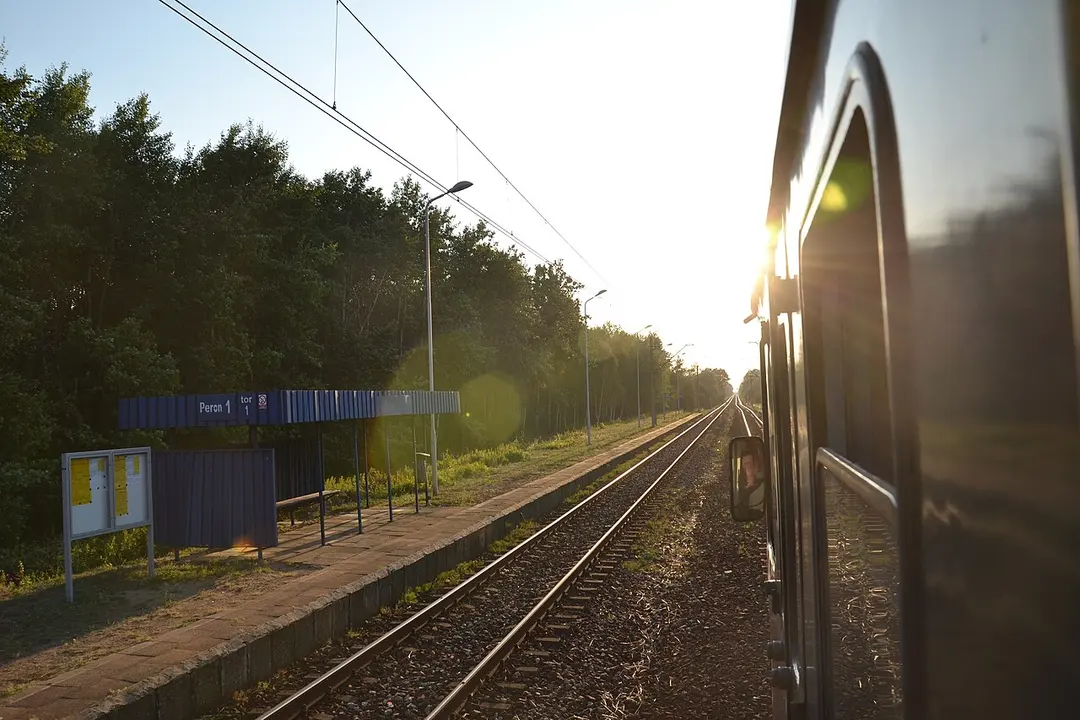 Wólka Kańska train stop