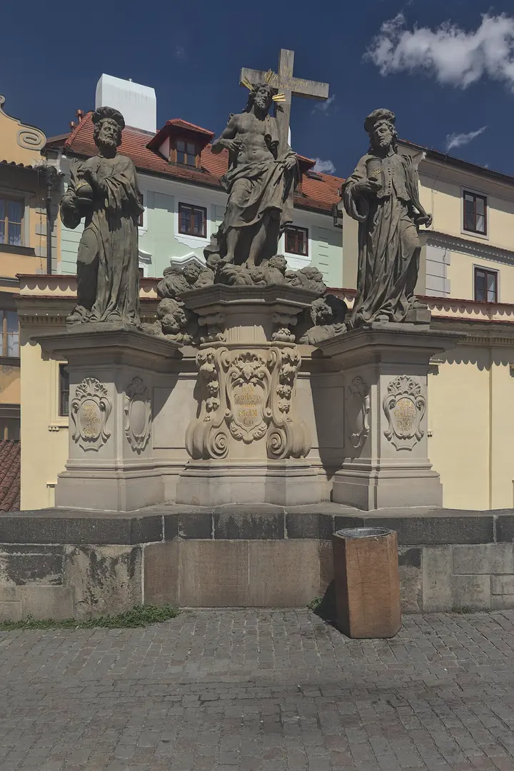 Die Heiligen Salvator sowie Cosmas und Damian