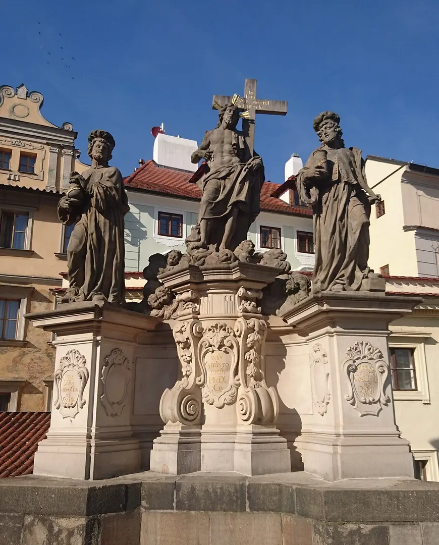 Die Heiligen Salvator sowie Cosmas und Damian