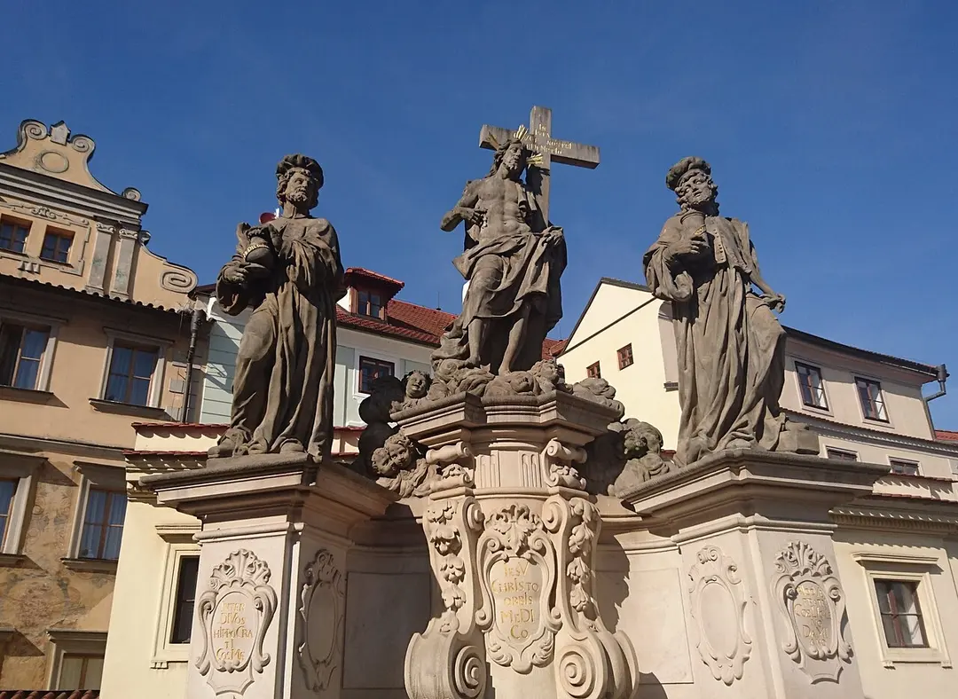Die Heiligen Salvator sowie Cosmas und Damian