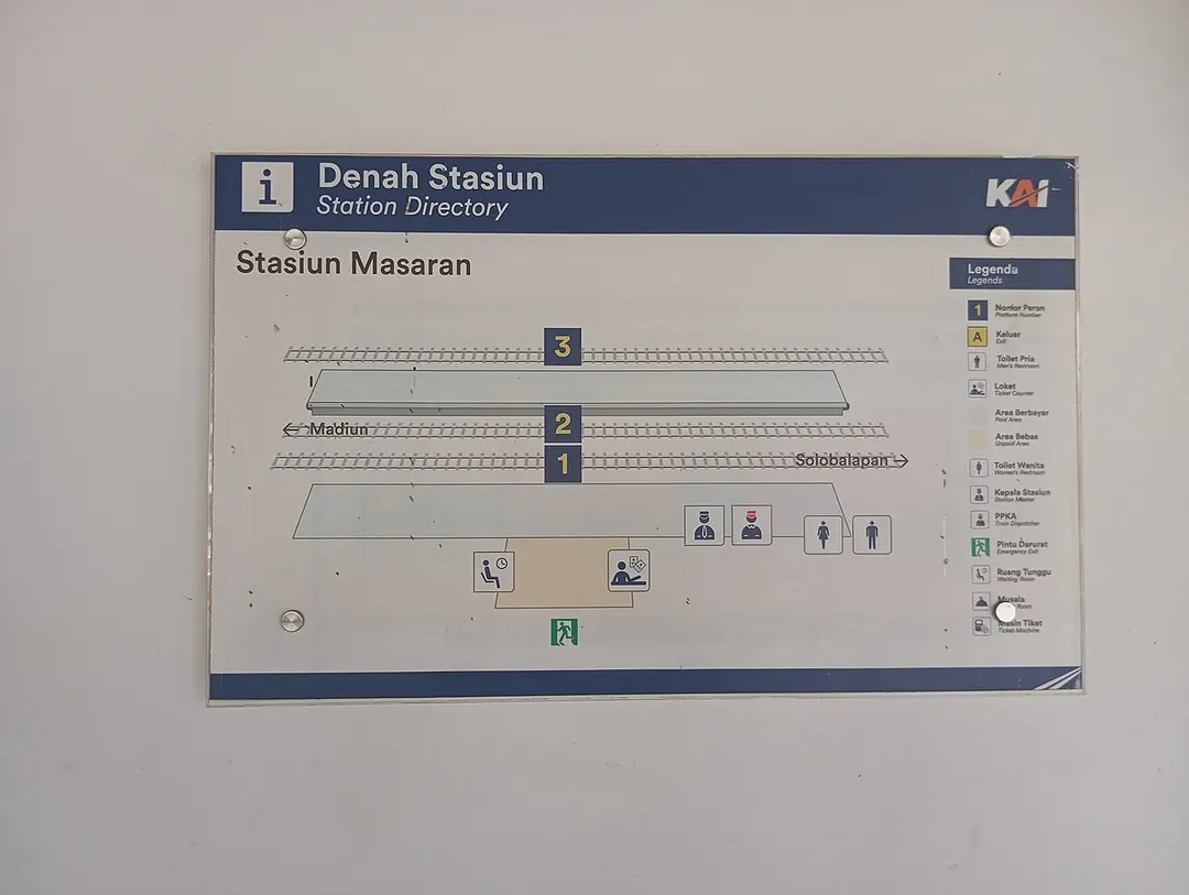Masaran railway station
